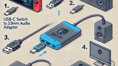 Connect a Switch to Computer Speakers